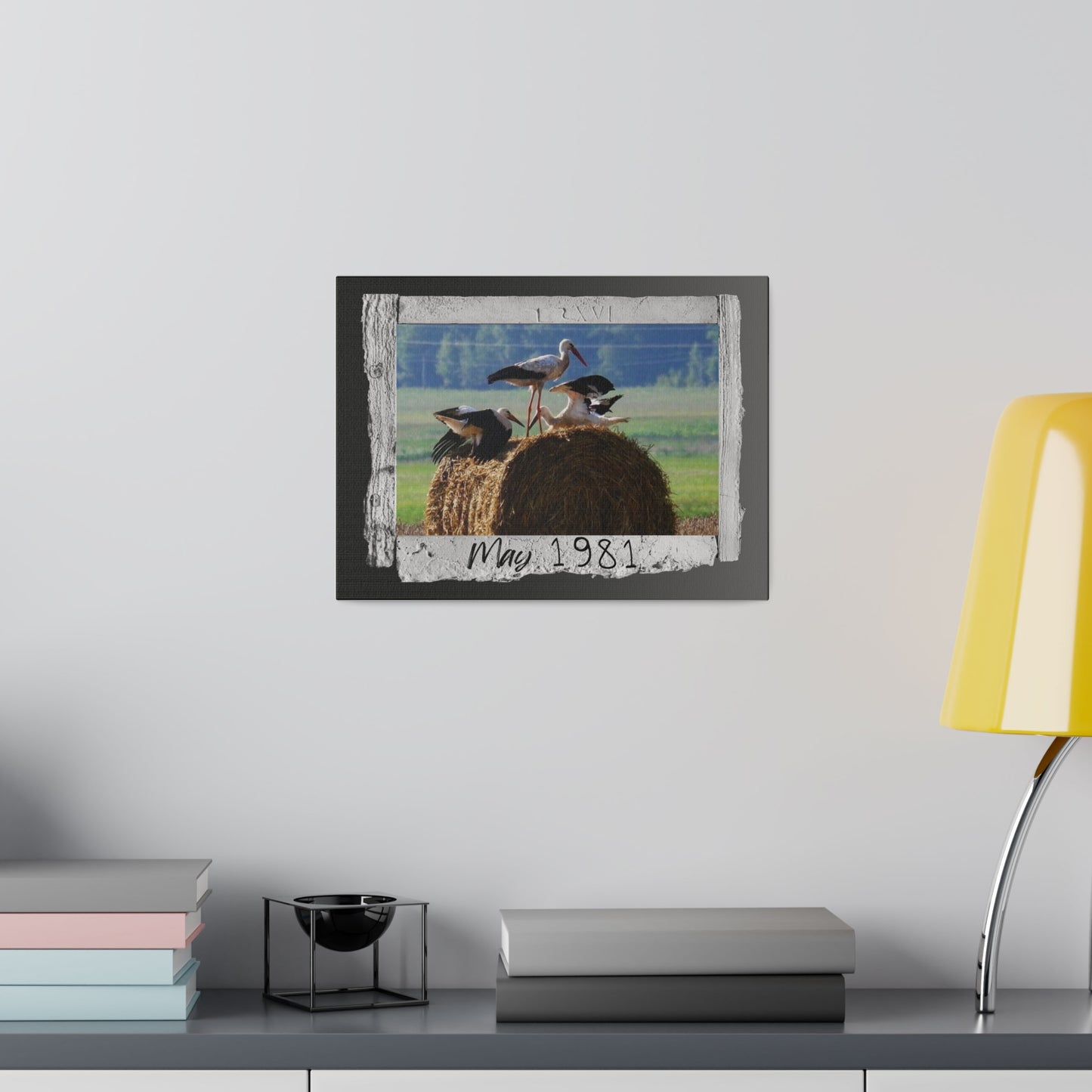 Vintage Canvas for living room, dinning room, office - It's unique