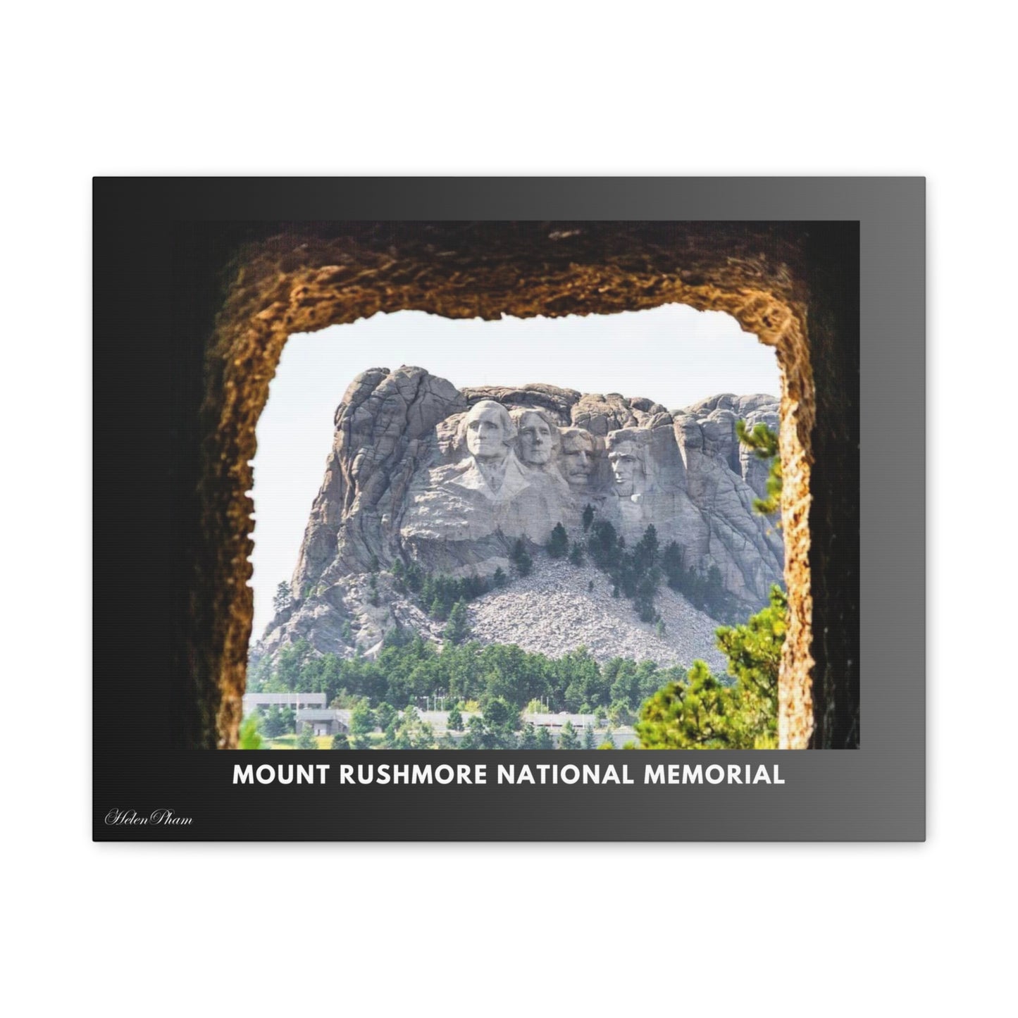 Mount Rushmore Memorial National Canvas 2 size 10x8 and 20x16 inches