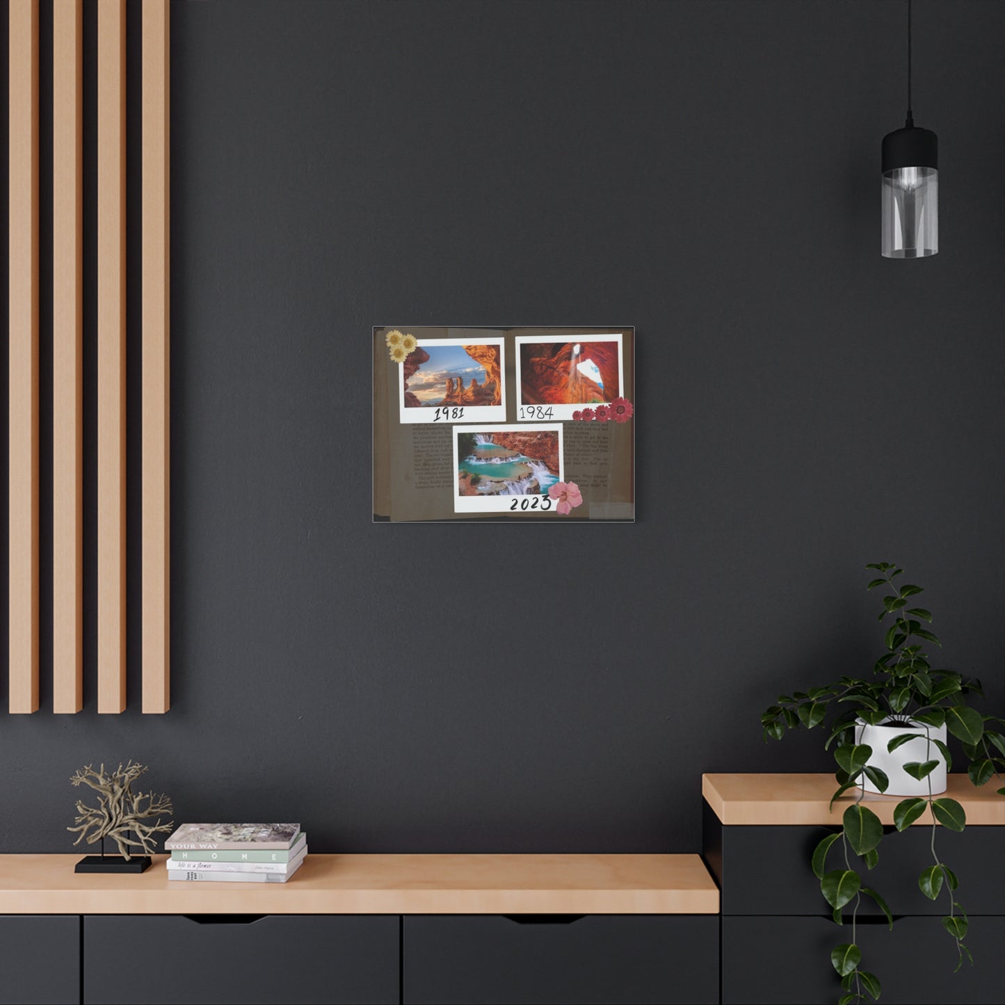 Beautiful Canvas with 4 different sizes - Vintage type - Stunning your dinning room, guest room, office - A designed by Helen Pham