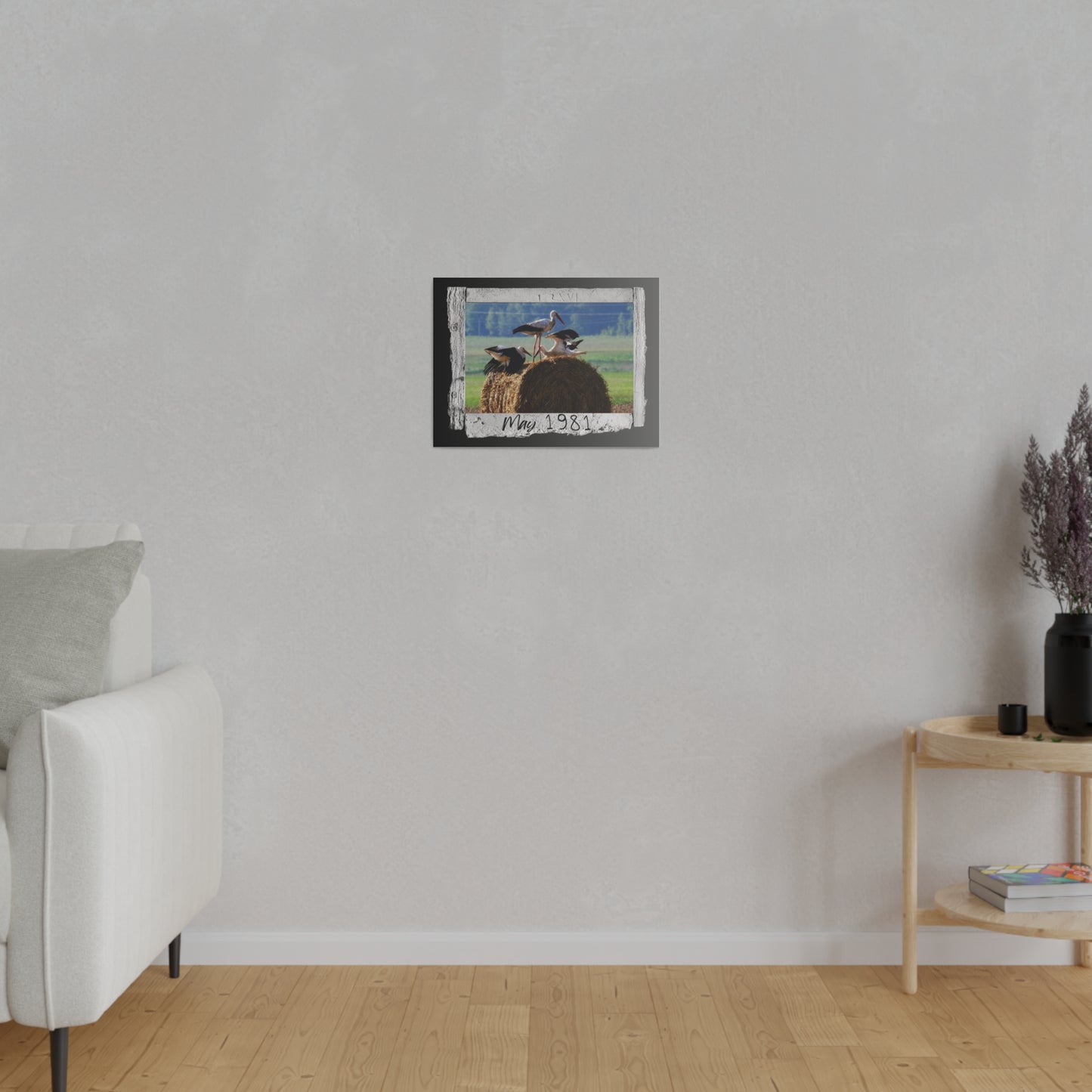Vintage Canvas for living room, dinning room, office - It's unique