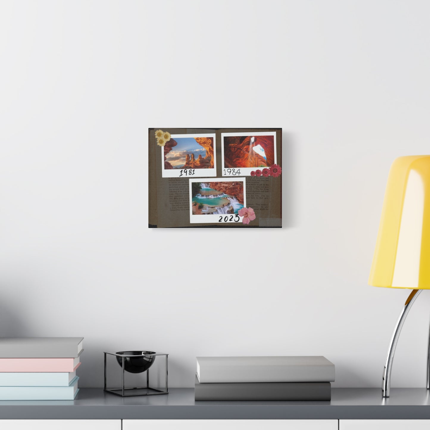 Beautiful Canvas with 4 different sizes - Vintage type - Stunning your dinning room, guest room, office - A designed by Helen Pham