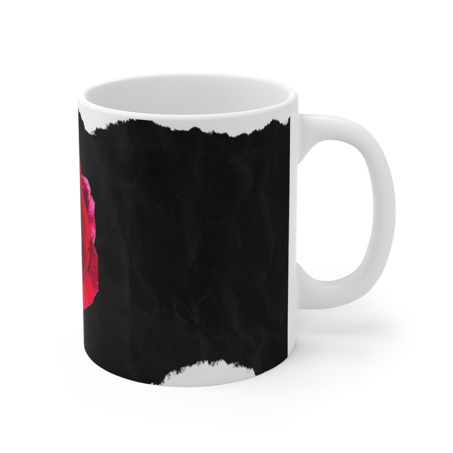 11 oz Mug with Rose