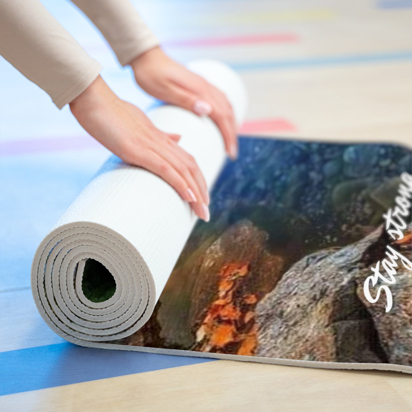 Foam Yoga Mat - Stay strong