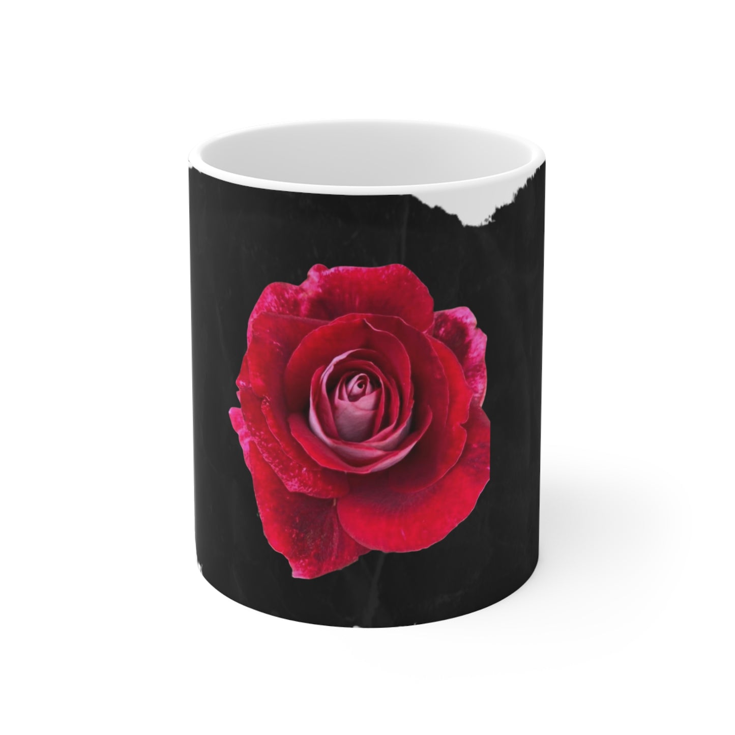 11 oz Mug with Rose