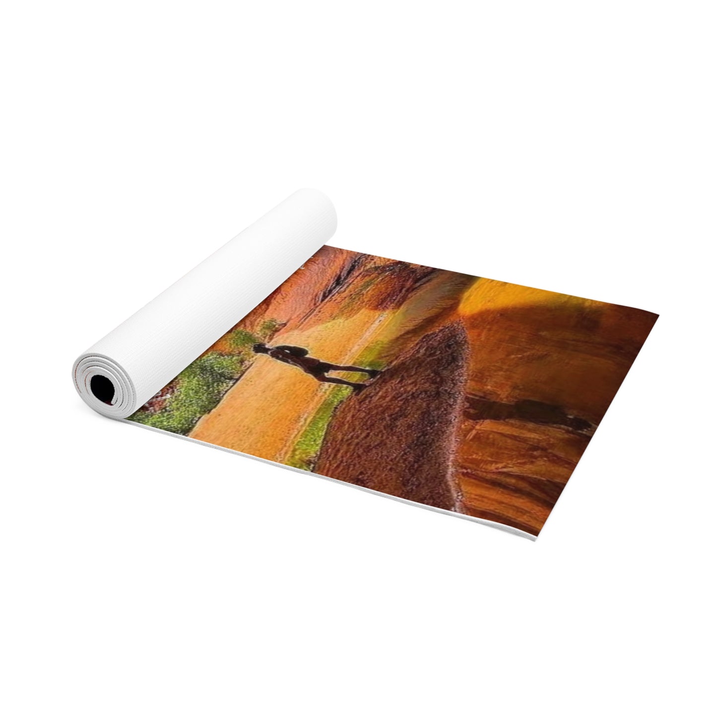 Foam Yoga Mat - Tomorrow will be different