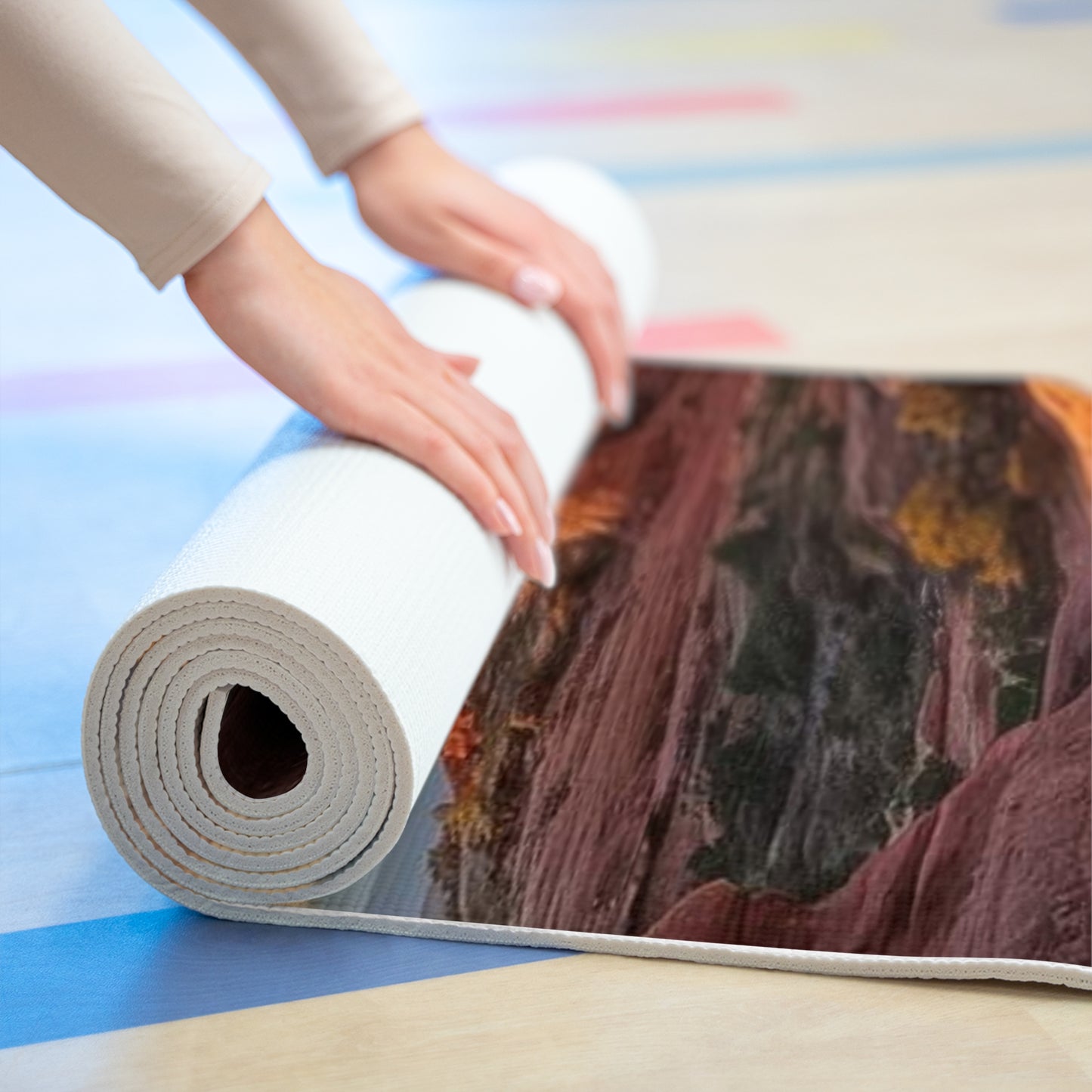Foam Yoga Mat - Eternal beauty