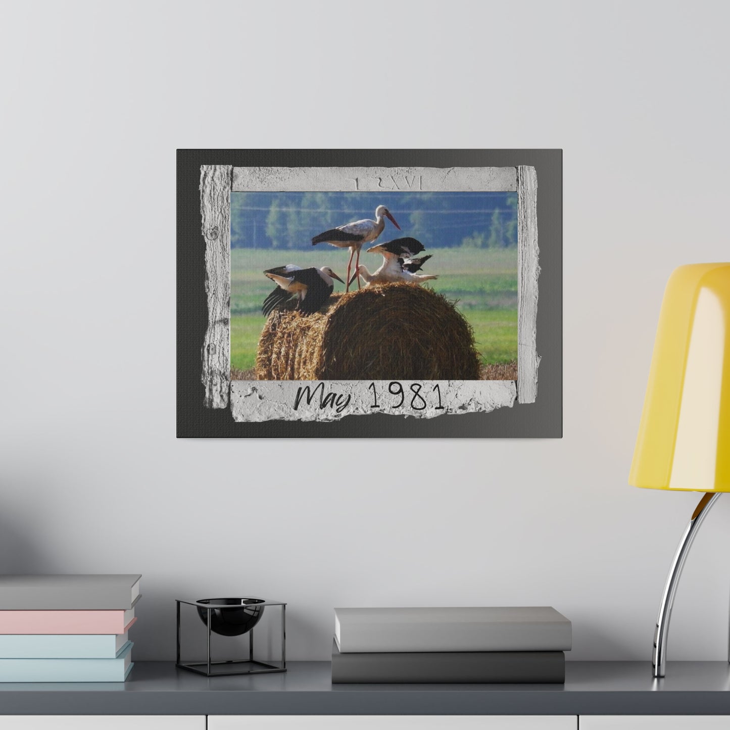 Vintage Canvas for living room, dinning room, office - It's unique