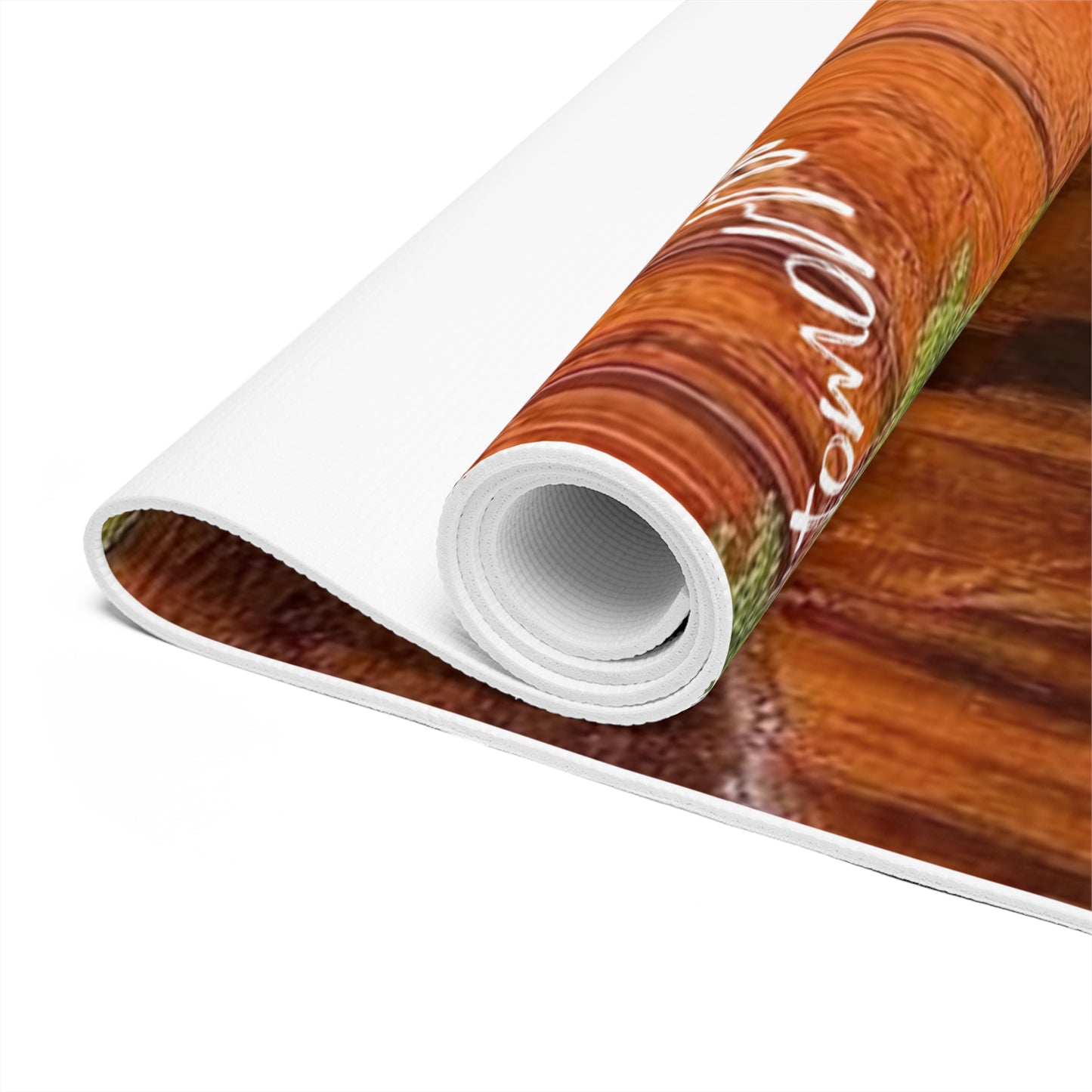 Foam Yoga Mat - Tomorrow will be different