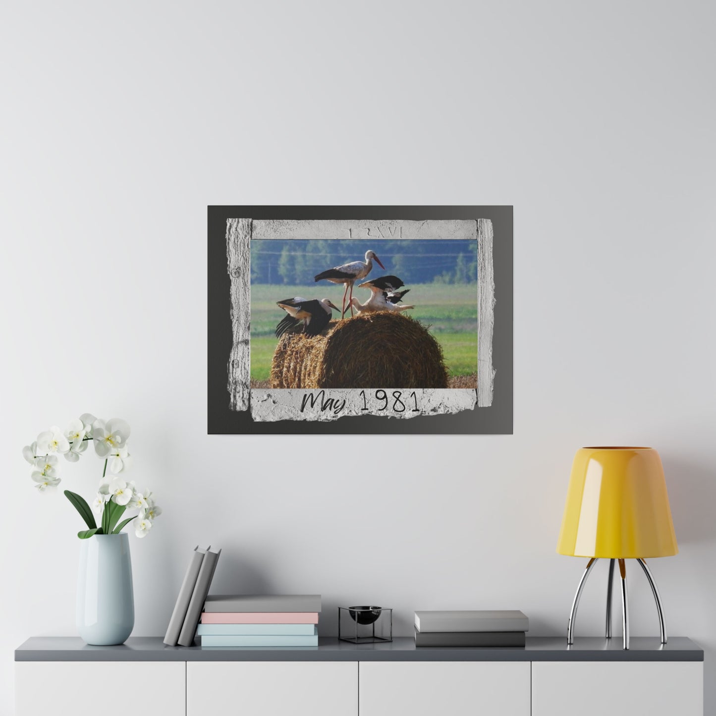 Vintage Canvas for living room, dinning room, office - It's unique