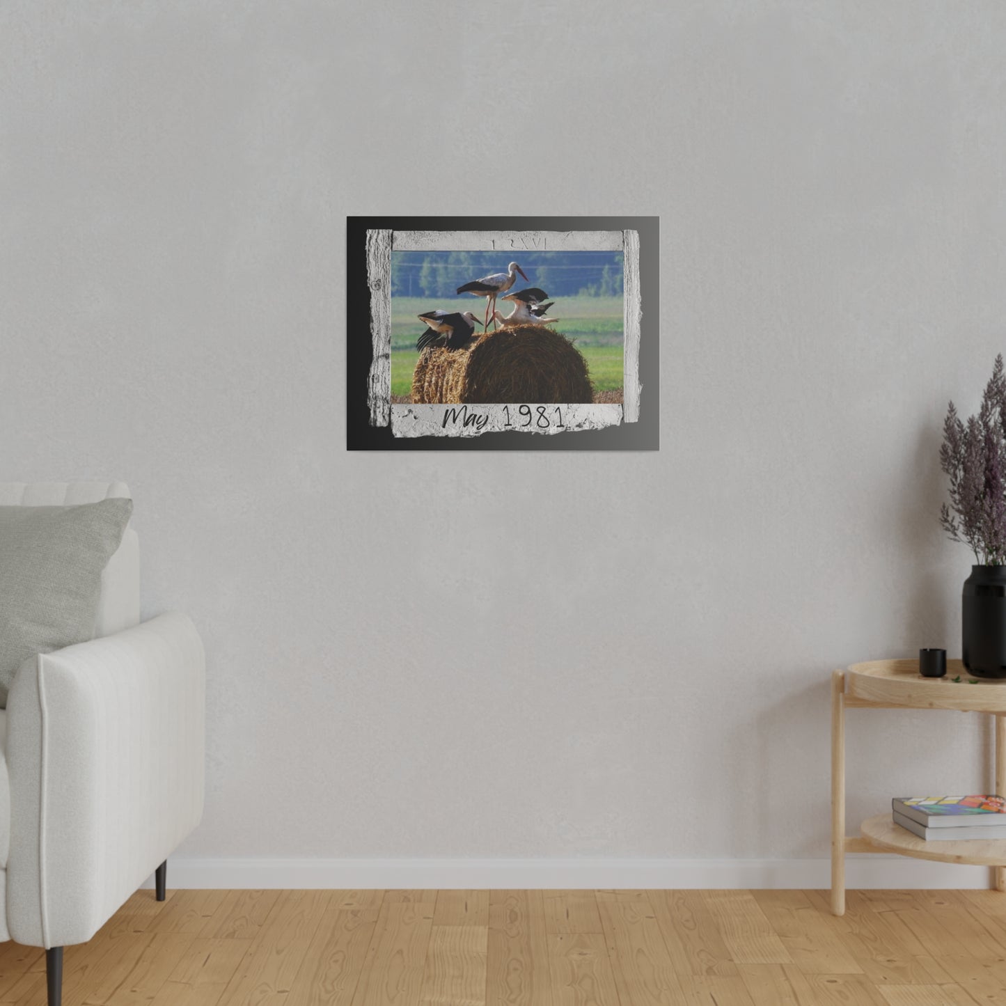 Vintage Canvas for living room, dinning room, office - It's unique