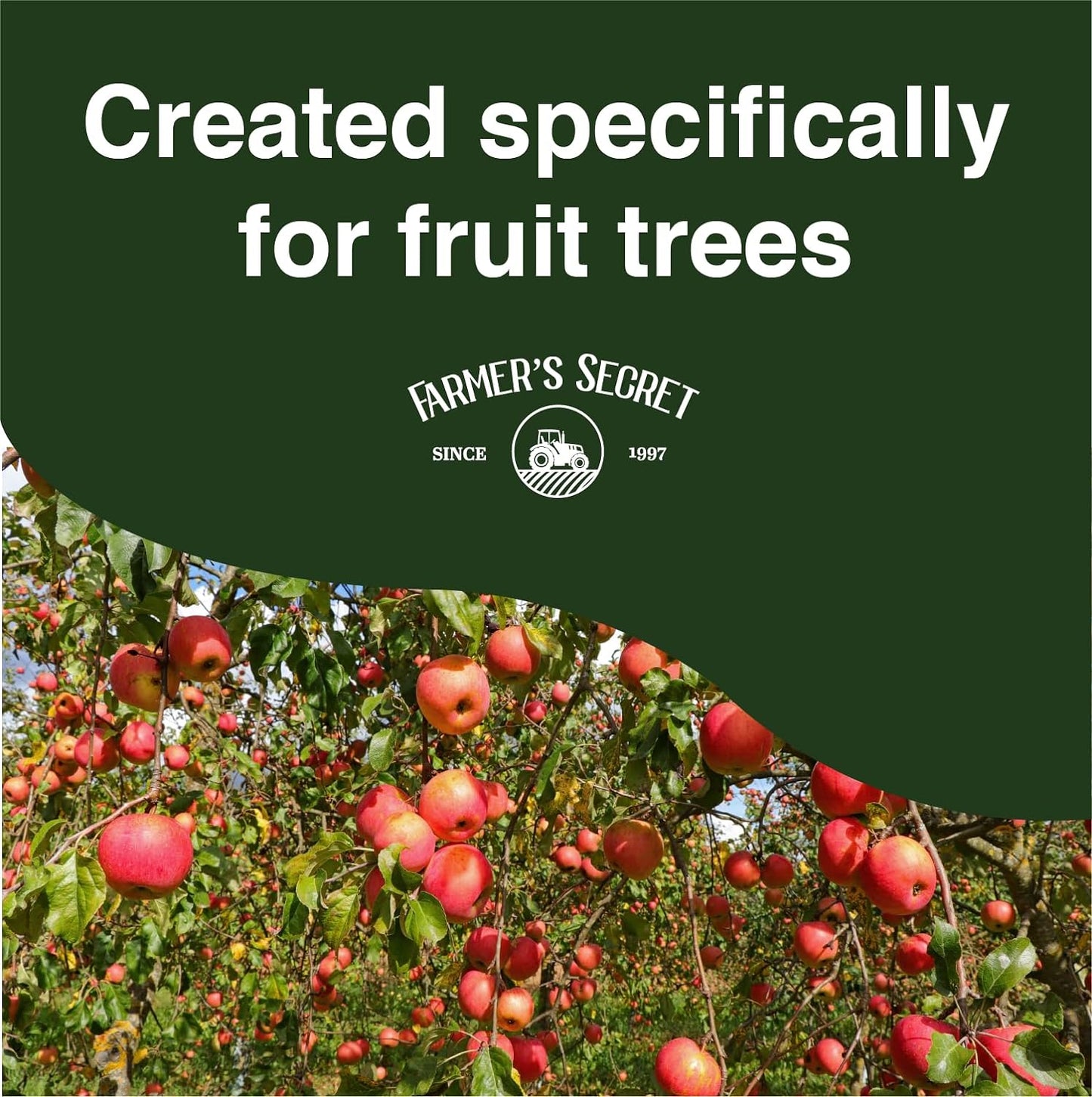 Farmer's Secret Fruit Tree Booster Fertilizer (32oz) - I used it and I have gorgeous fruit trees
