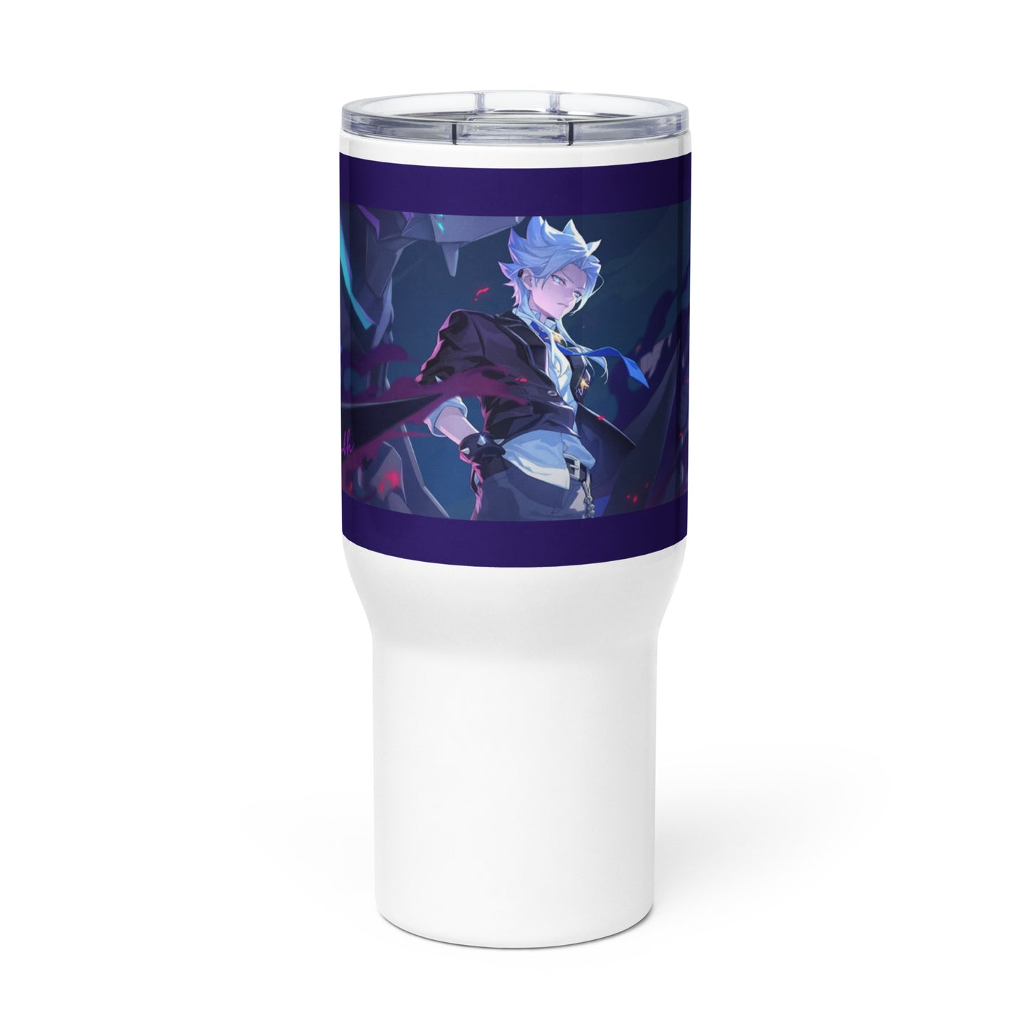 Travel mug with a handle - NaKroth in Arena Of Vanlor Game
