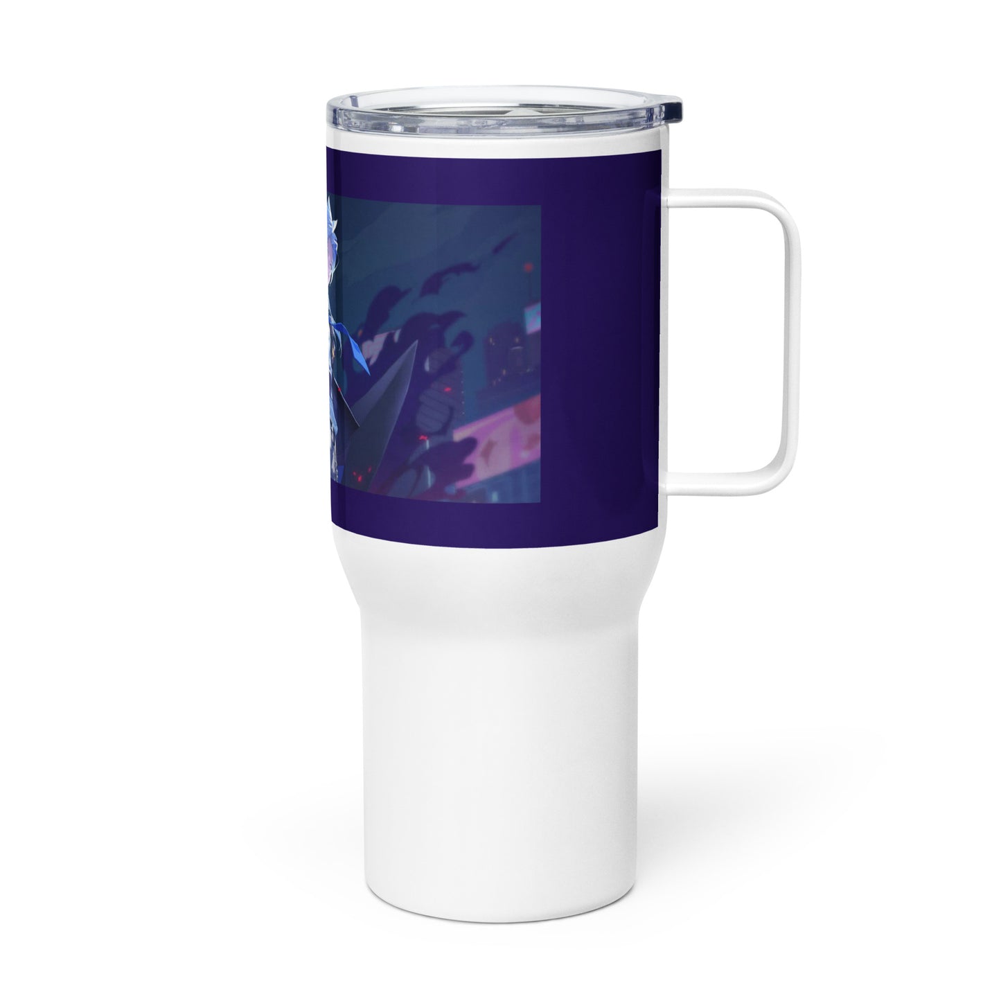 Travel mug with a handle - NaKroth in Arena Of Vanlor Game