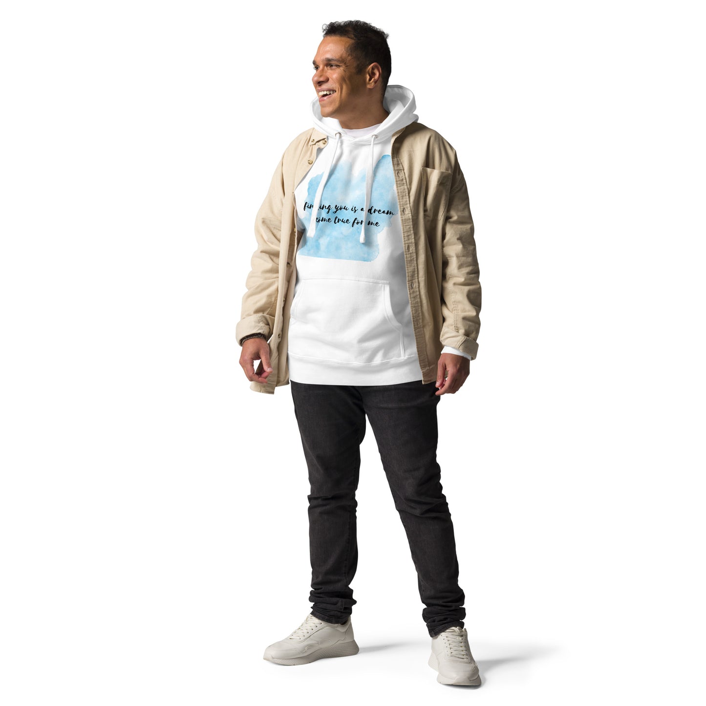 "Finding you is a dream come true for me" - Nice softest hoodie for men and women