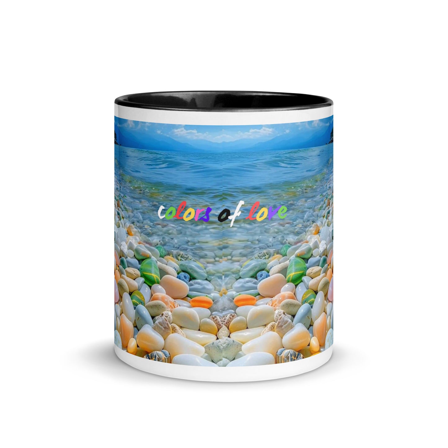 COLORS OF LOVE MUG - A DESIGNED BY HELEN PHAM