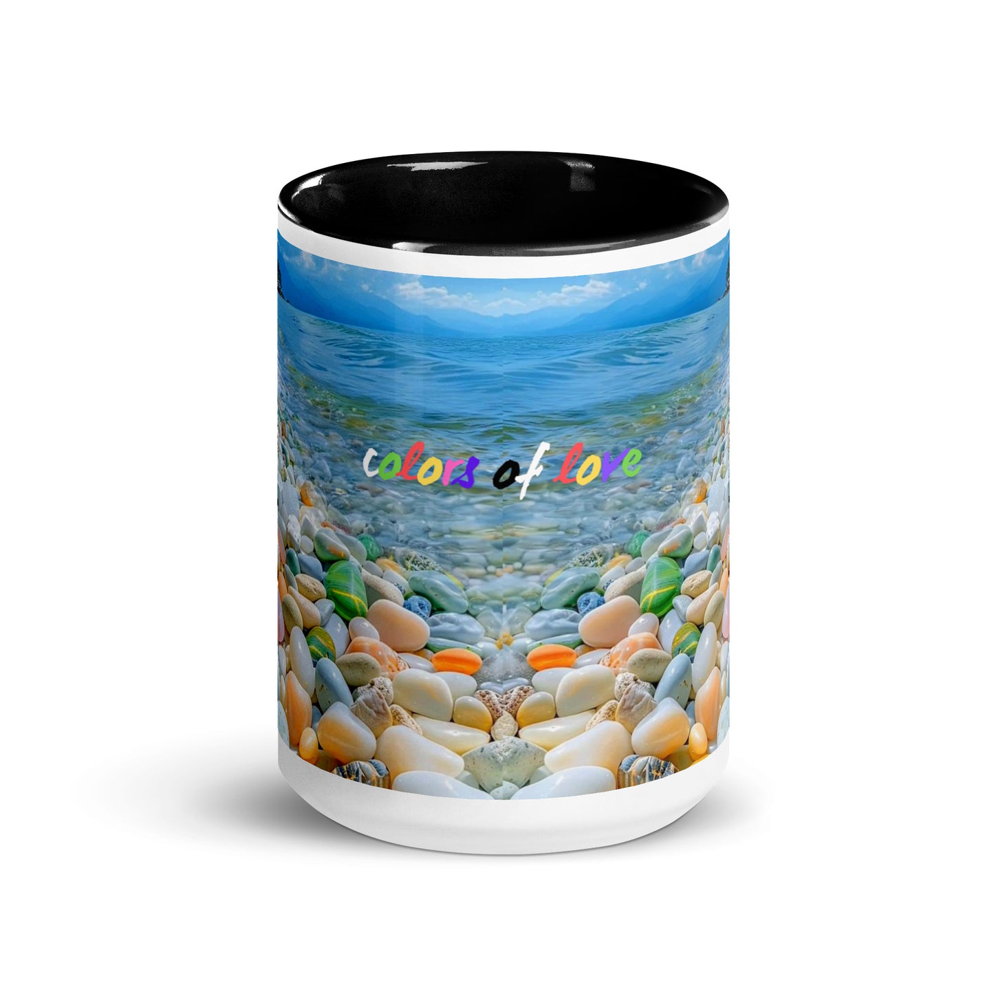 COLORS OF LOVE MUG - A DESIGNED BY HELEN PHAM
