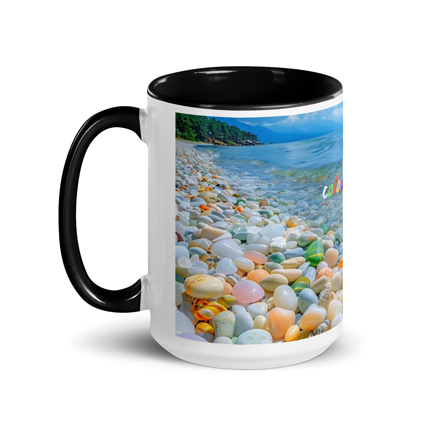 COLORS OF LOVE MUG - A DESIGNED BY HELEN PHAM