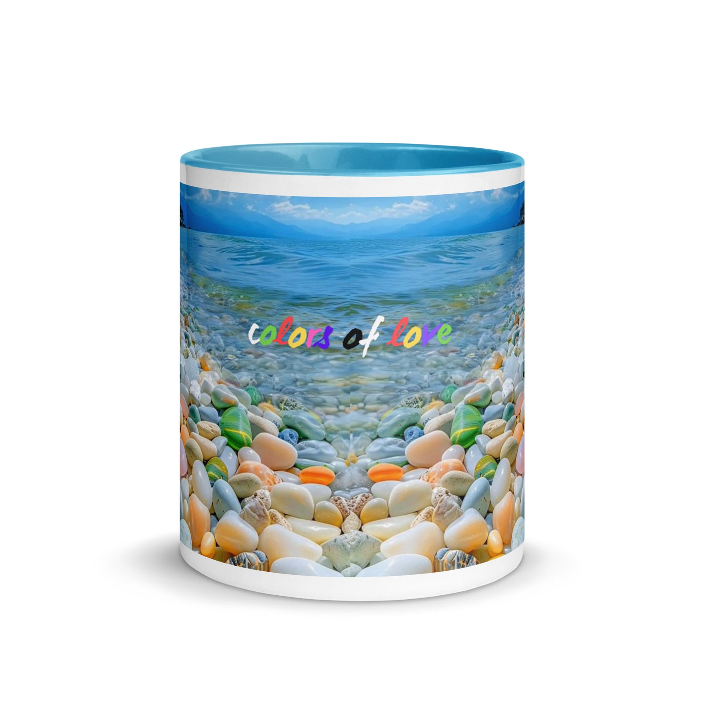 COLORS OF LOVE MUG - A DESIGNED BY HELEN PHAM