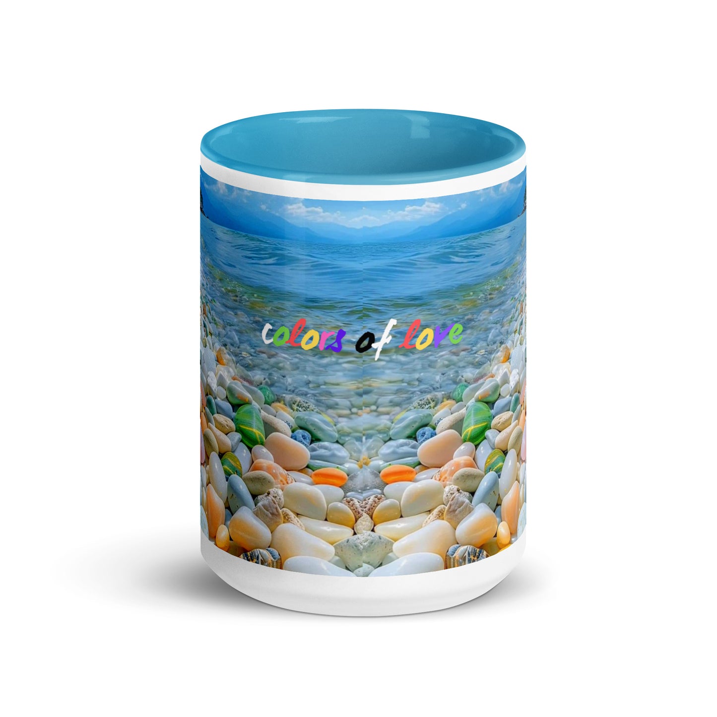 COLORS OF LOVE MUG - A DESIGNED BY HELEN PHAM