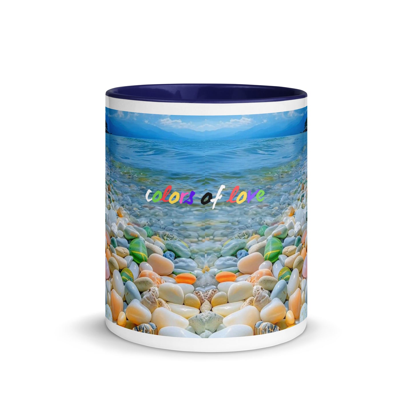COLORS OF LOVE MUG - A DESIGNED BY HELEN PHAM
