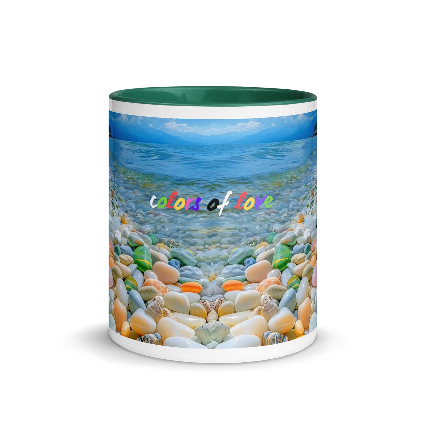 COLORS OF LOVE MUG - A DESIGNED BY HELEN PHAM