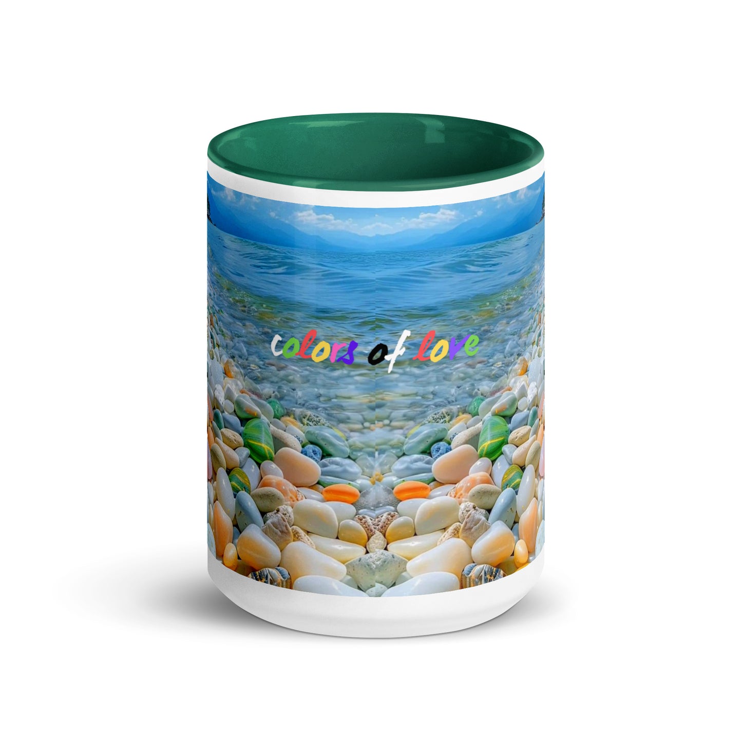 COLORS OF LOVE MUG - A DESIGNED BY HELEN PHAM