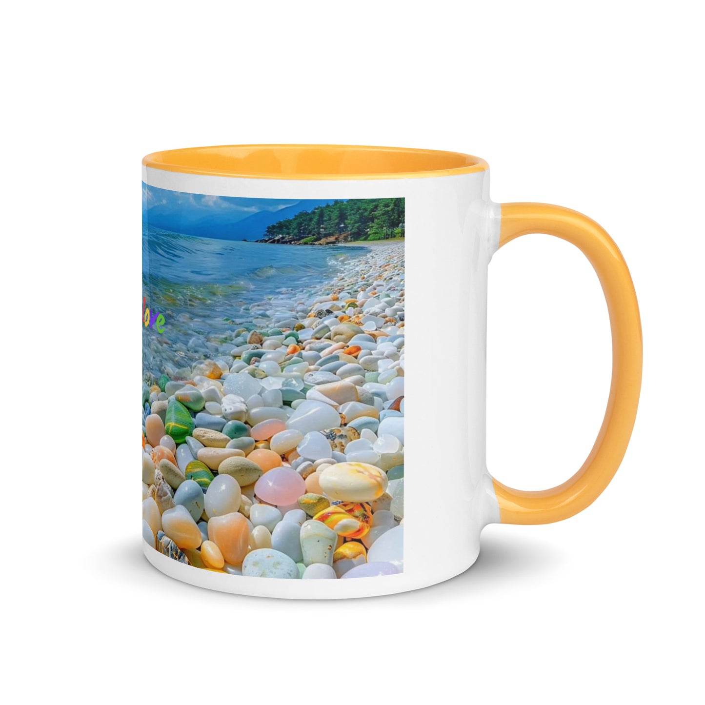 COLORS OF LOVE MUG - A DESIGNED BY HELEN PHAM