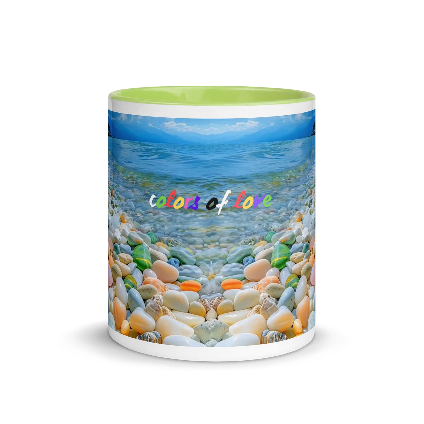 COLORS OF LOVE MUG - A DESIGNED BY HELEN PHAM