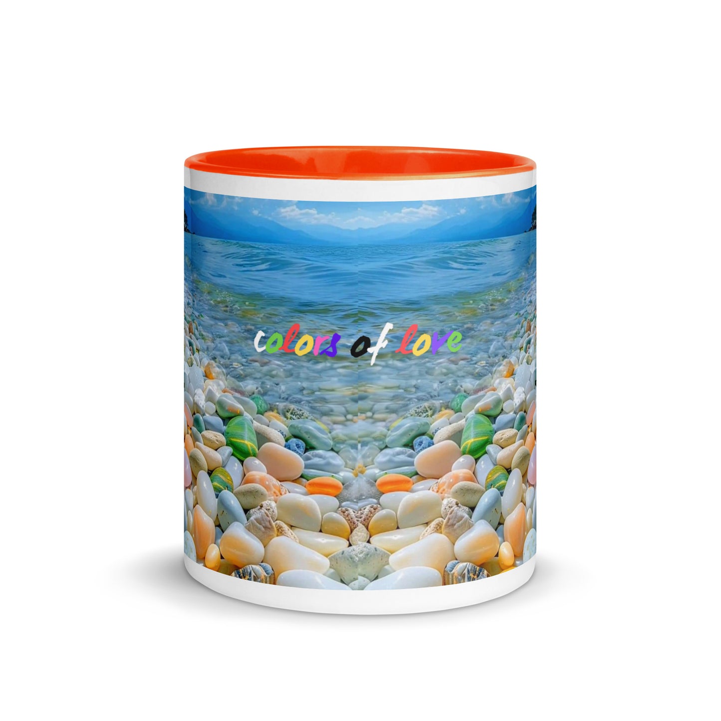COLORS OF LOVE MUG - A DESIGNED BY HELEN PHAM