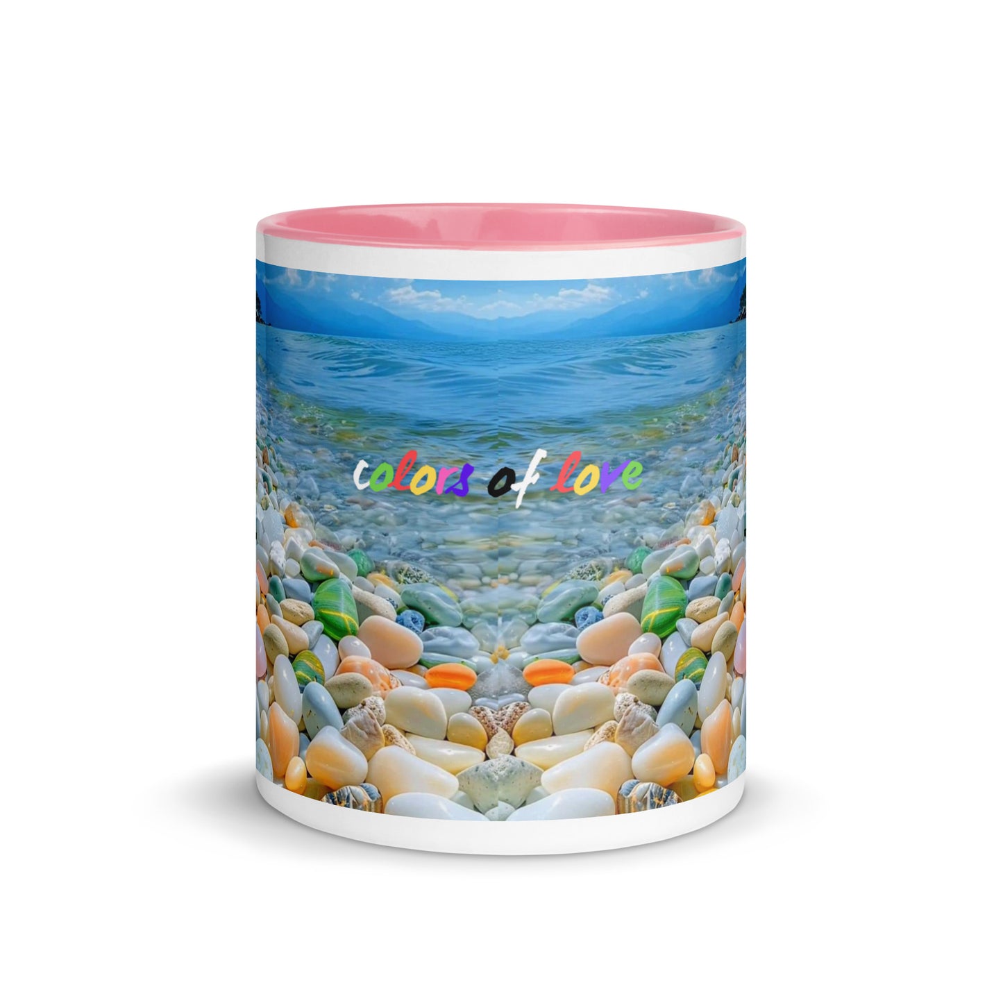 COLORS OF LOVE MUG - A DESIGNED BY HELEN PHAM