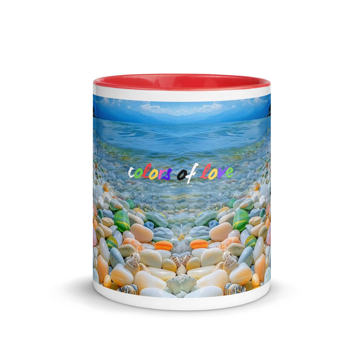 COLORS OF LOVE MUG - A DESIGNED BY HELEN PHAM