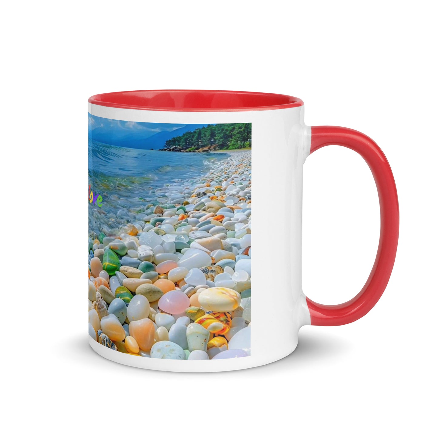 COLORS OF LOVE MUG - A DESIGNED BY HELEN PHAM