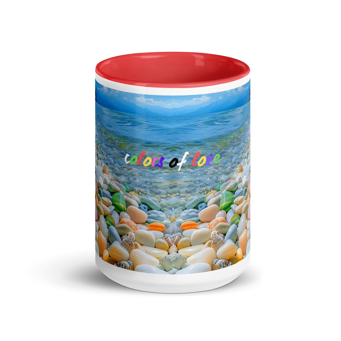 COLORS OF LOVE MUG - A DESIGNED BY HELEN PHAM
