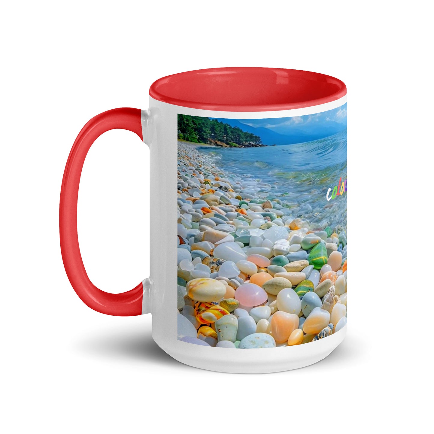 COLORS OF LOVE MUG - A DESIGNED BY HELEN PHAM