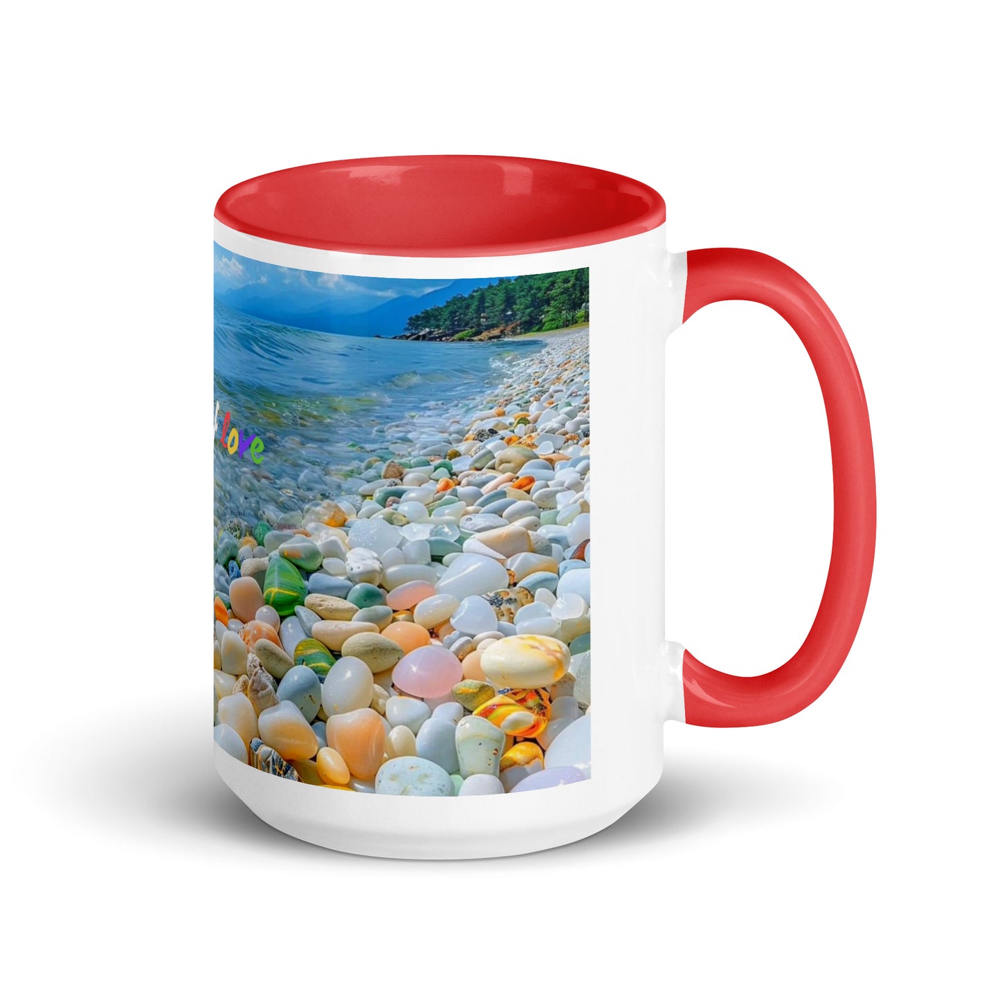 COLORS OF LOVE MUG - A DESIGNED BY HELEN PHAM