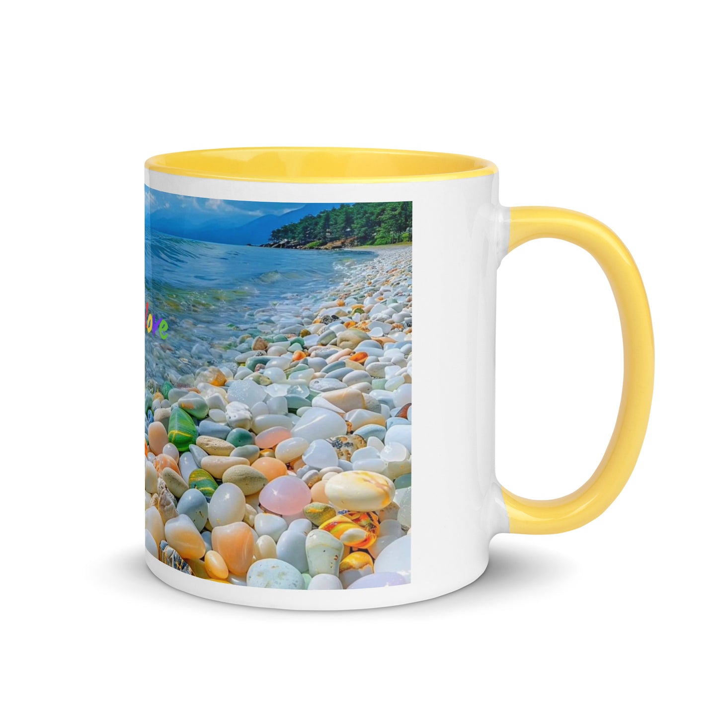 COLORS OF LOVE MUG - A DESIGNED BY HELEN PHAM