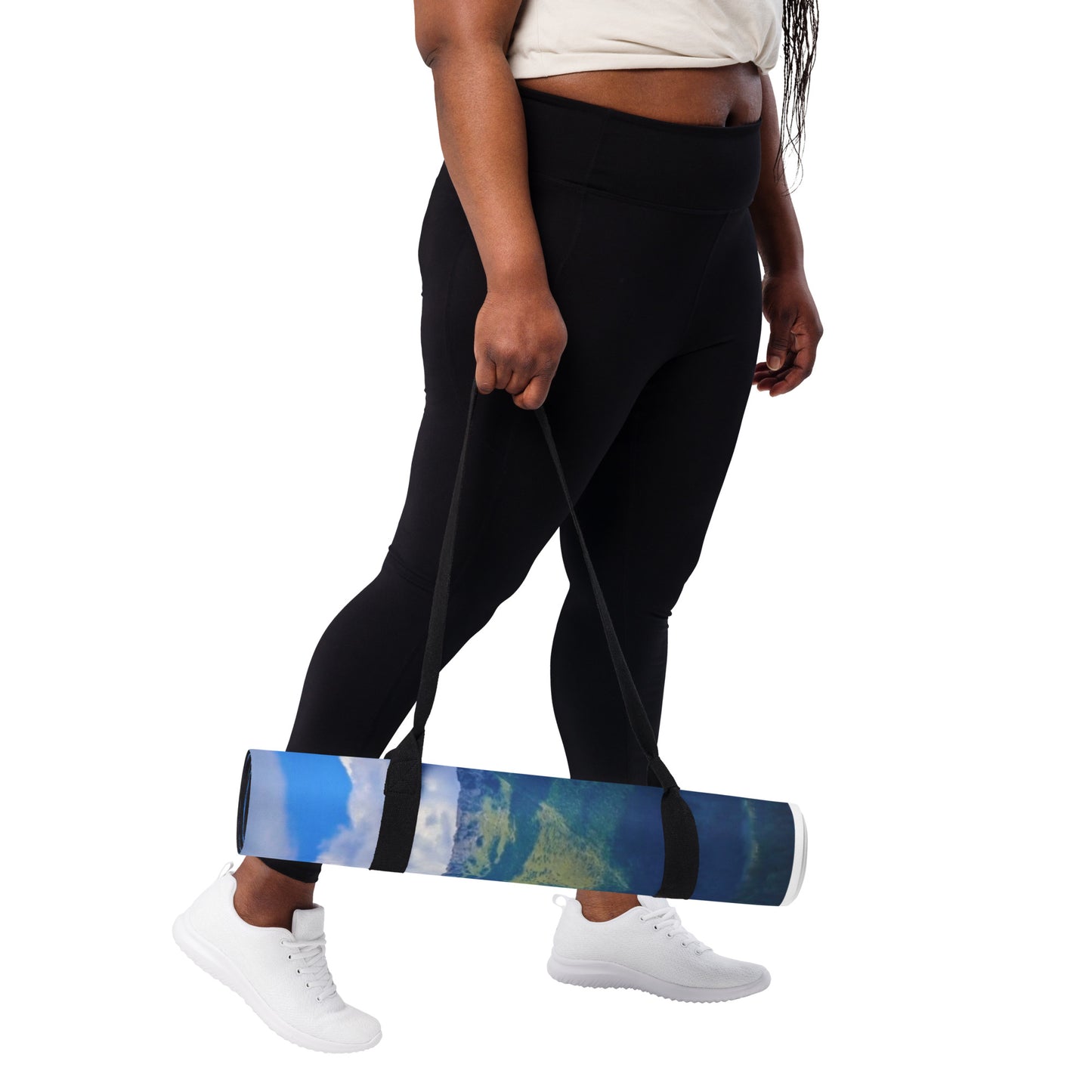 Very nice Yoga mat - exercise mat with Eagle