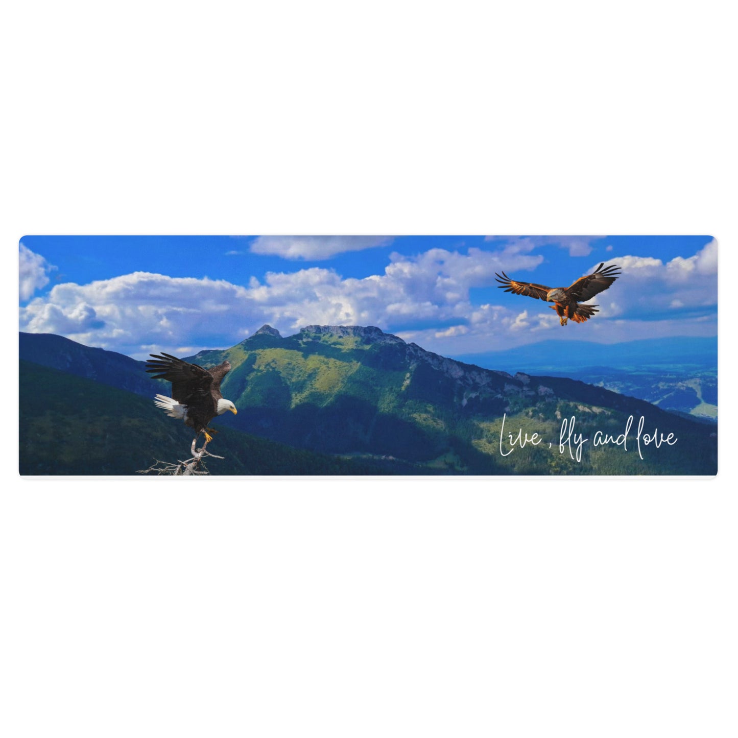 Very nice Yoga mat - exercise mat with Eagle