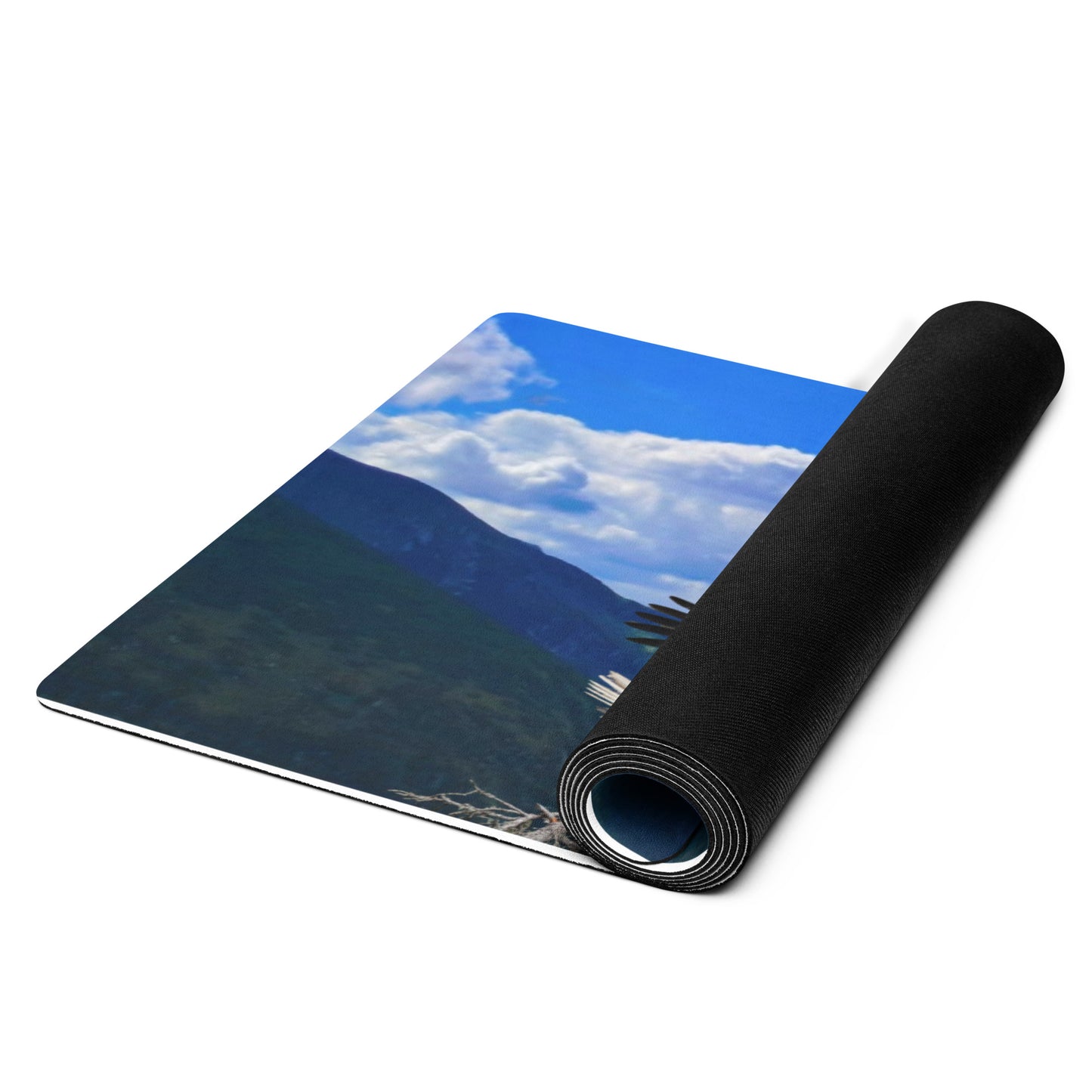 Very nice Yoga mat - exercise mat with Eagle