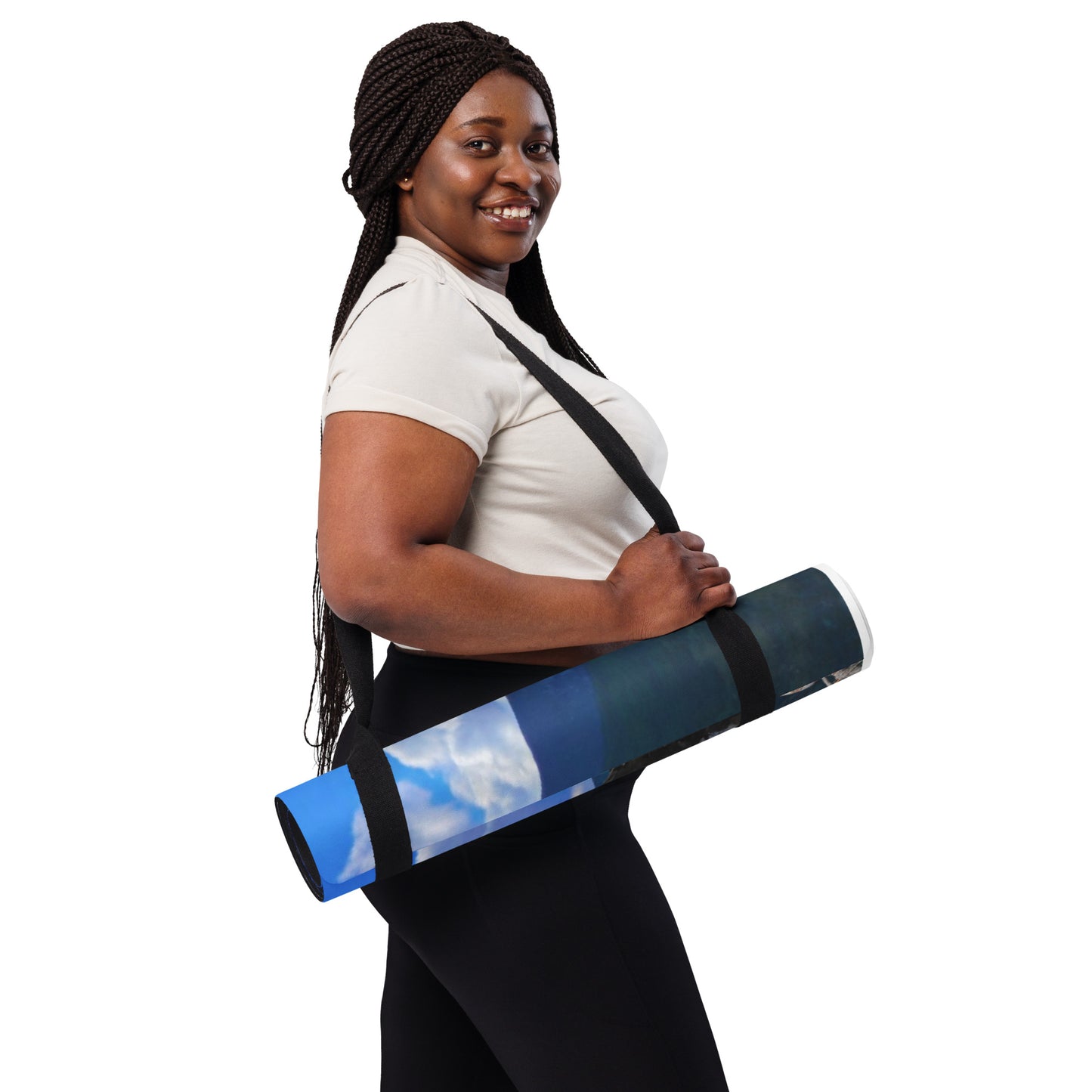 Very nice Yoga mat - exercise mat with Eagle