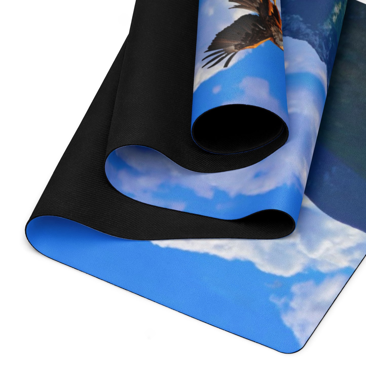 Very nice Yoga mat - exercise mat with Eagle