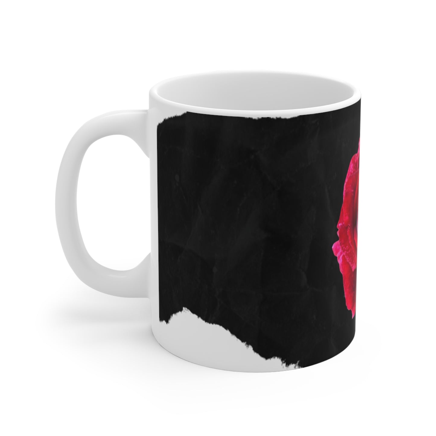 11 oz Mug with Rose