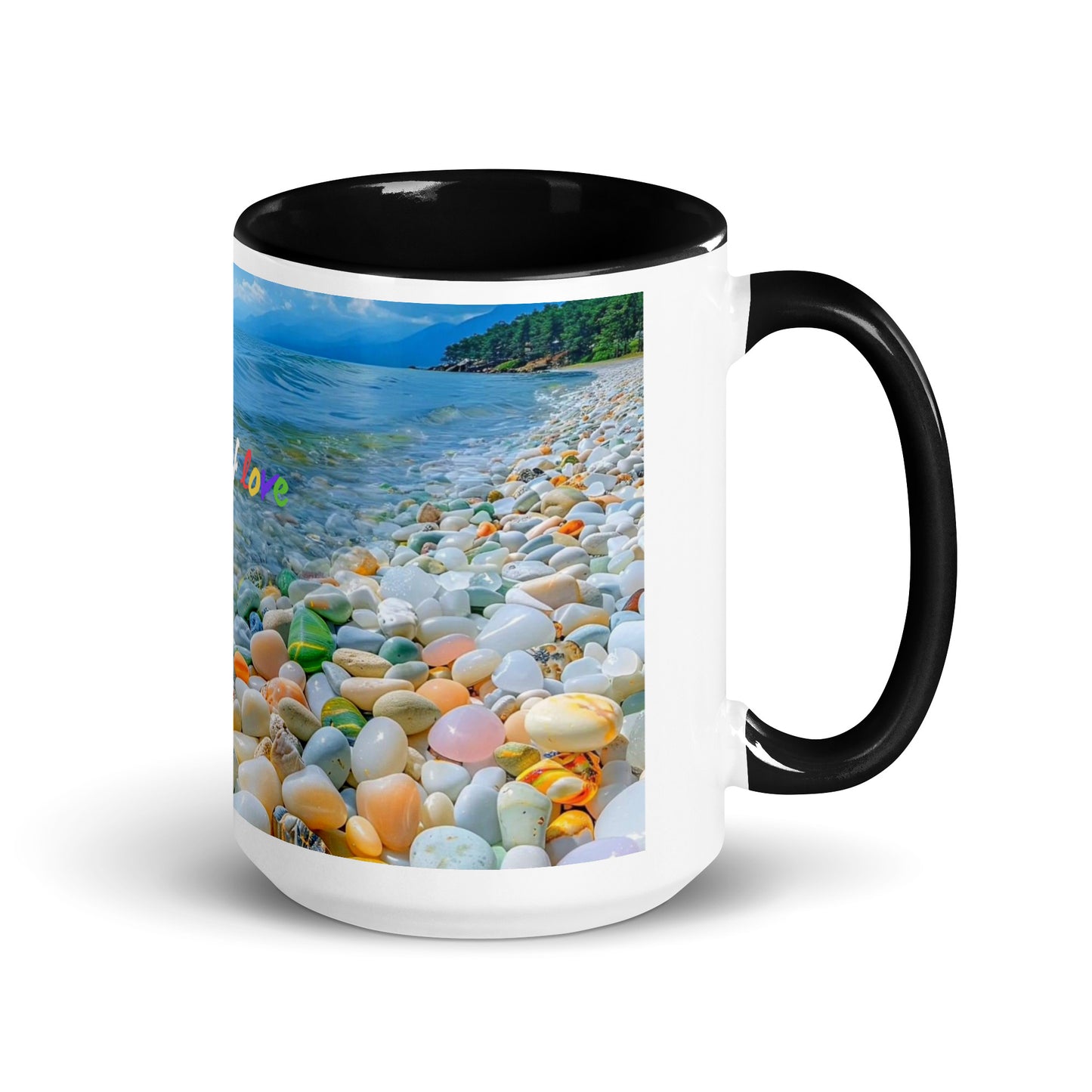COLORS OF LOVE MUG - A DESIGNED BY HELEN PHAM